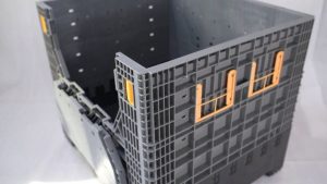 Особенности складных корзин со сплошным дном